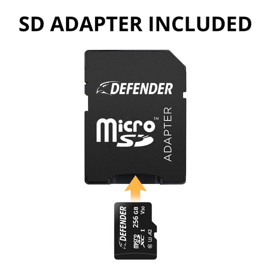 256GB Micro SD Card & Adapter – Compatible with Guard Pro - My Store